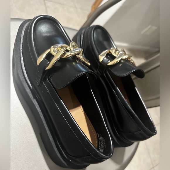 Black chunky loafers - Picture 3 of 5